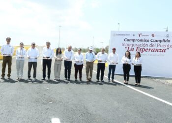 Inaugura el nuevo puente “La Esperanza”, en Altamira; obra rescatada por Gobierno de AVA