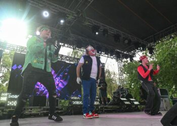 Regalito y los Campa Brothers divirtieron a chicos y grandes en San Marcazo