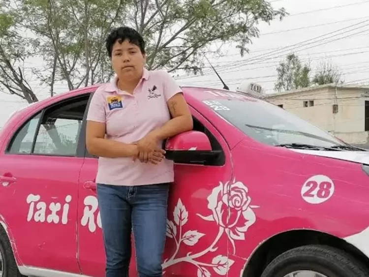 Desaparece Yanelly Torres, conductora de taxi rosa en Reynosa