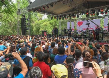 Grupo Vayven del Amor hace vibrar a cientos de familias victorenses en San Marcazo 2025
