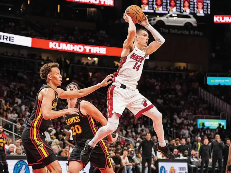 Heat de Miami triunfa 123-114 sobre Atlanta y accede a los playoffs de NBA