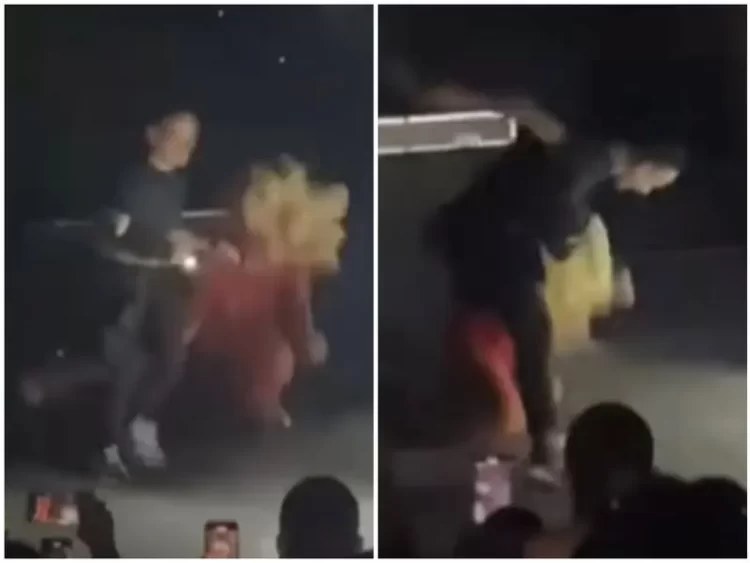 Yuri se cae durante un concierto en Tampico