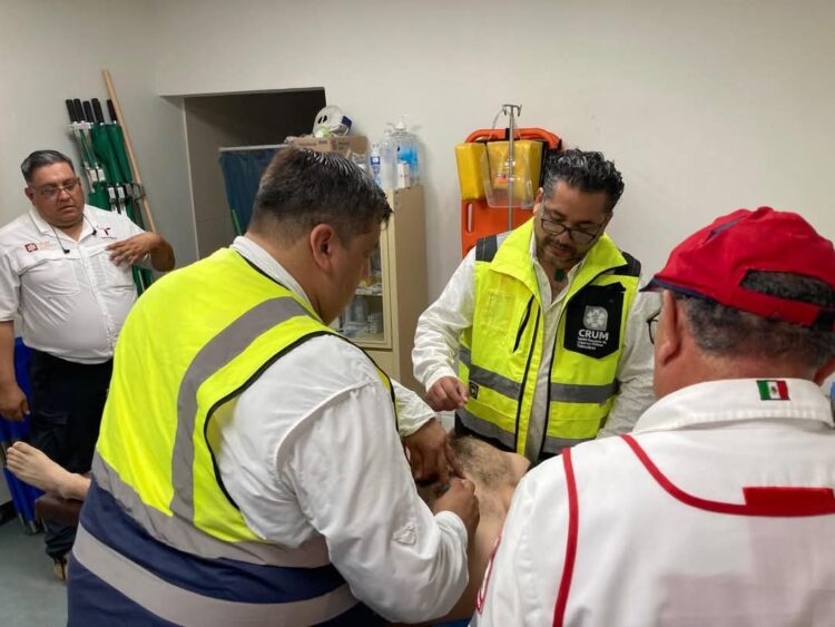 Brindan más de 600 atenciones médicas en zonas turísticas de Tamaulipas en semana santa