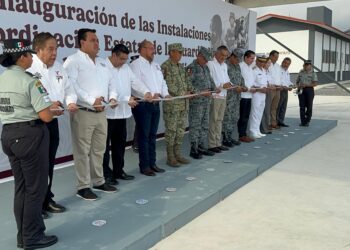 Inauguran gobernador Américo Villarreal y mandos militares, instalaciones de la Guardia Nacional en Tamaulipas