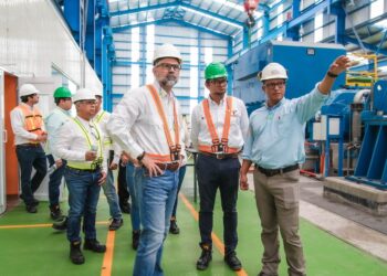 Revisan avances en construcción de central de cogeneración de energía en Ciudad Mante