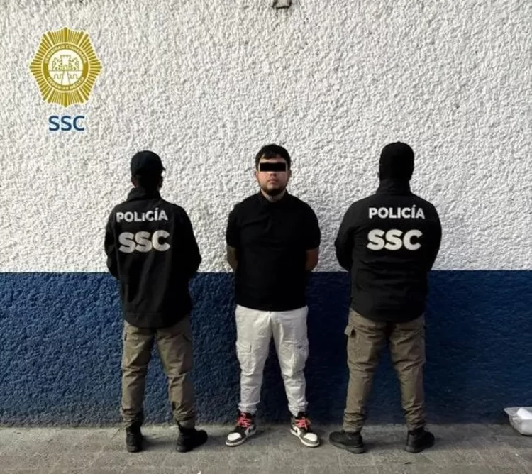 Capturan a ‘El Cabezón’ en el centro de la Ciudad de México