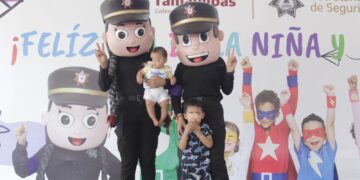 Celebra Secretaría de Seguridad Pública el Día del Niño y la Niña en Cd. Victoria