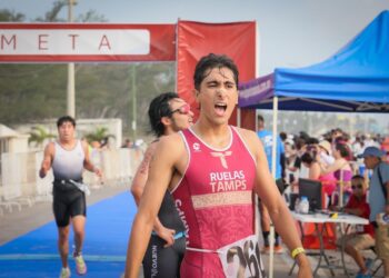 Tamaulipas brilla en el Macro Regional de Triatlón: consiguen 28 boletos a la Olimpiada Nacional