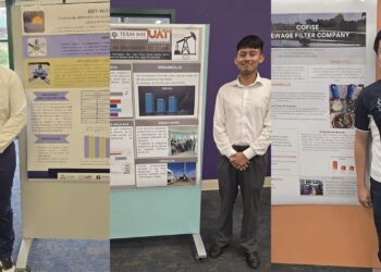 Estudiantes de la UAT destacan en simposio de educación en el South Texas College