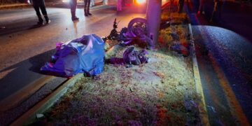 Muere otro joven motociclista en libramiento frente a Fracc. “Marte R. Gómez” de Victoria