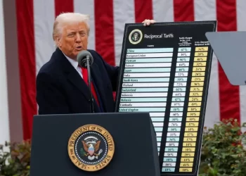 Da Trump rienda suelta a su política arancelaria contra el mundo ; China pagará 34%; UE el 20%