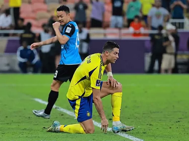 Cristiano Ronaldo es eliminado de la Champions de Asia!