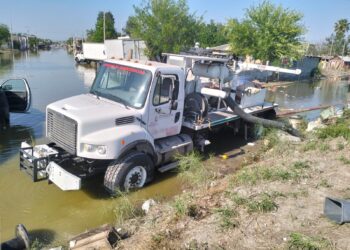 Se rescató a cerca de 2 mil personas afectadas por tromba e inundaciones en Reynosa, Tamaulipas