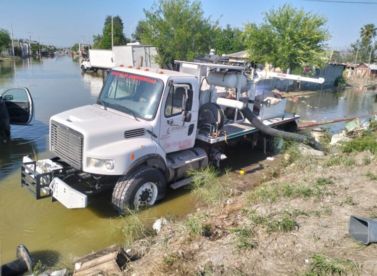Se rescató a cerca de 2 mil personas afectadas por tromba e inundaciones en Reynosa, Tamaulipas