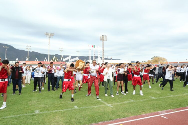 Tamaulipas presente en Clase Nacional de Boxeo “Por la paz y contra las adicciones”