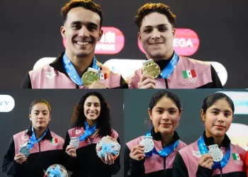 México finalizó el segundo en medallero del Mundial de Clavados 2025