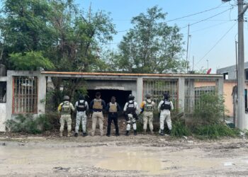 Catean casa abandonada en Río Bravo y hallan bolsitas de marihuana