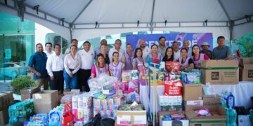 DIF Tamaulipas colecta 17 toneladas de ayuda para damnificados de inundaciones en Reynosa