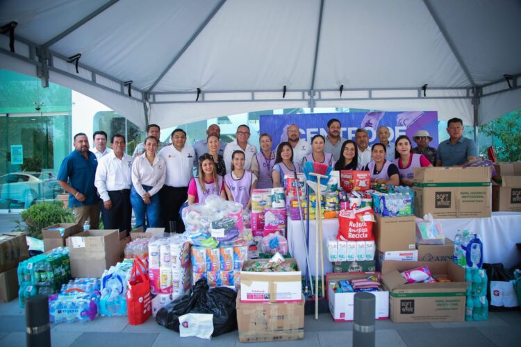 DIF Tamaulipas colecta 17 toneladas de ayuda para damnificados de inundaciones en Reynosa