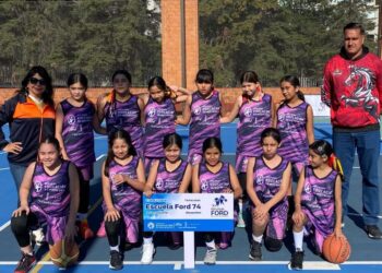 Escuela Primaria Ford 74 de Cd. Victoria logra tercer lugar femenil nacional en básquetbol