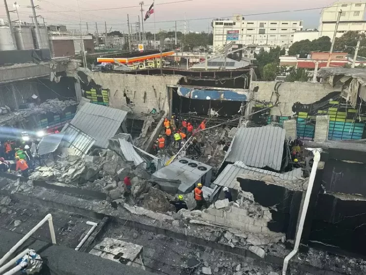 Aumentan a 66 los muertos por el desplome del techo de discoteca en República Dominicana.