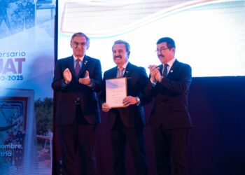 Gobernador de Tamaulipas y rector de la Universidad presiden lanzamiento de la Fundación UAT