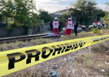 Tren atropella y mata a indigente en cruce de Calzada Tamatán y Rosales de Victoria