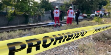 Tren atropella y mata a indigente en cruce de Calzada Tamatán y Rosales de Victoria