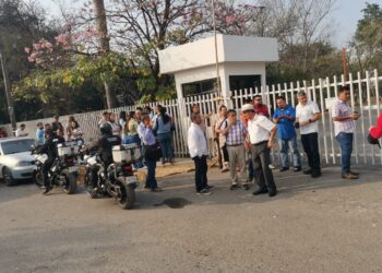 Grupo de maestros tamaulipecos del SNTE toman la SET… ¡otra vez!