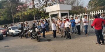 Grupo de maestros tamaulipecos del SNTE toman la SET… ¡otra vez!