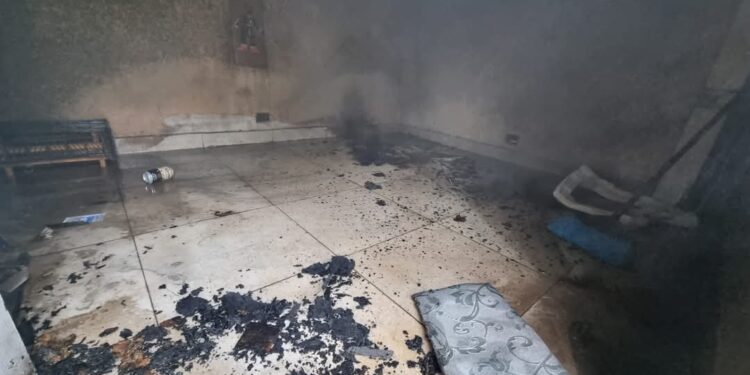 Se incendia Mercado de Abastos