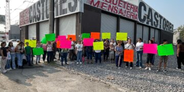 Exigen justicia por Kevin, niño atropellado por camión de la empresa Castores