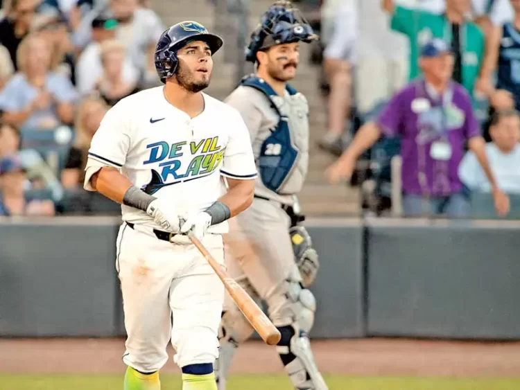 Jonathan Aranda se roba el show con un Jonrón épico ante los Yankees