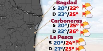 Registrarán playas buenas temperaturas en inicio de vacaciones