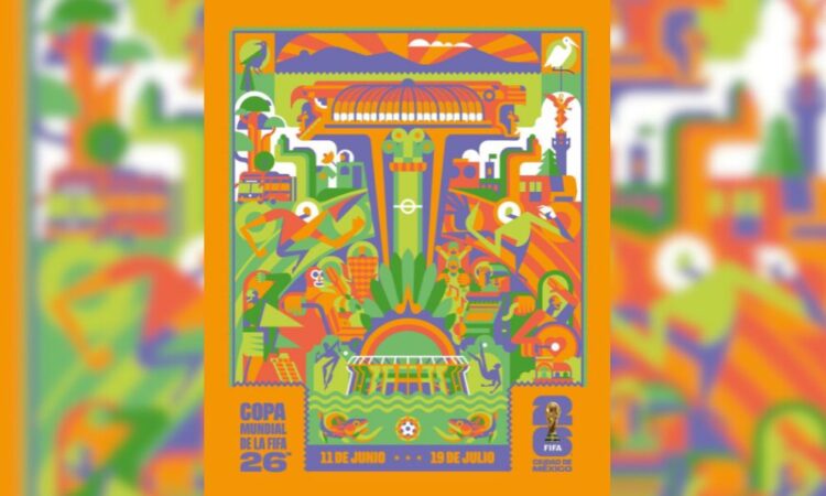 ¡Chilango y mundial! CDMX estrena su póster para el FIFA 2026
