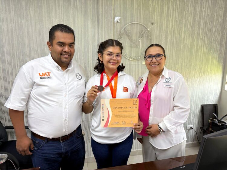 Destaca estudiante de la UAT en Olimpiada Nacional de Matemáticas