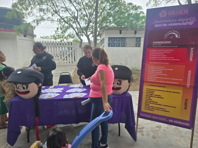 Participa Guardia Estatal de Género en jornada “Brilla con Bienestar”