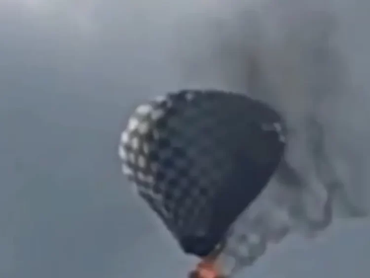 Incendio de globo aerostático deja una persona muerta en Zacatecas