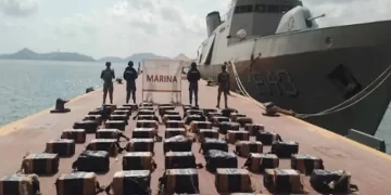 Secretaría de Marina asegura 1.3 toneladas de cocaína en costas de Guerrero