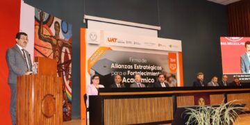 Rector de la UAT formaliza alianzas para impulsar certificaciones internacionales