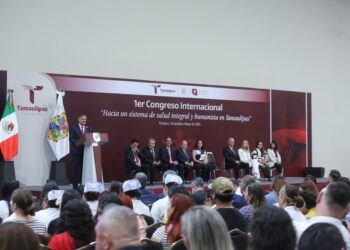 Inaugura Américo Villarreal Congreso “Hacia un Sistema de Salud Integral y Humanista en Tamaulipas”