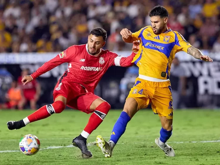 Toluca saca valioso empate 1-1 ante Tigres en la Sultana del Norte