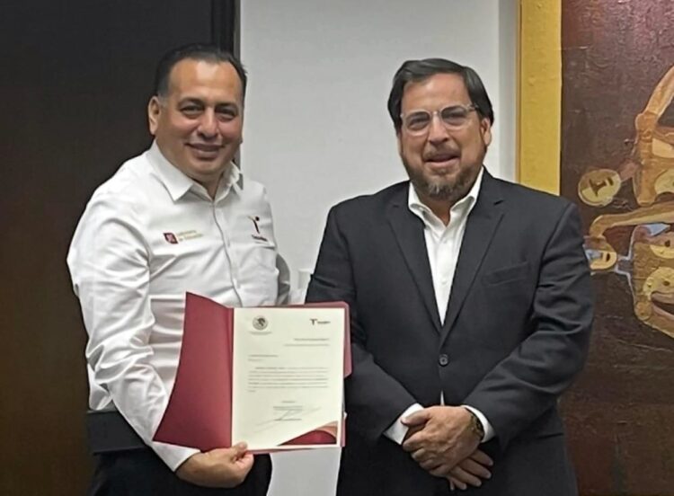 Dan nombramiento a Samuel Alcántar como titular de la Unidad Ejecutiva en la SET