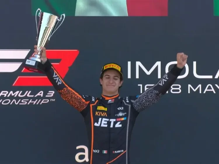 El mexicano Santiago Ramos gana carrera de la Fórmula 3 en Imola 