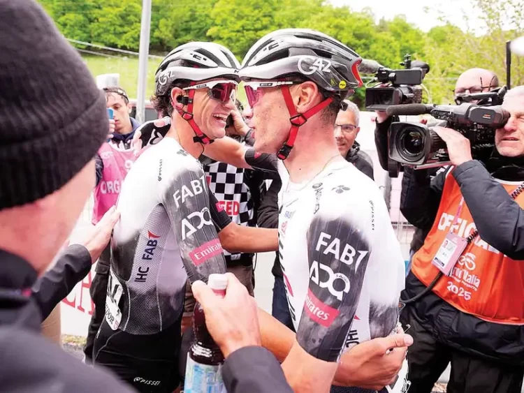 El mexicano Isaac del Toro se mete al Top 3 del Giro de Italia 2025