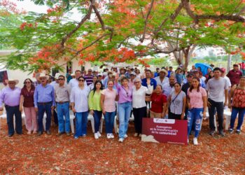 Entrega Secretaría de Bienestar 50 tinacos en Aldama, Tamaulipas 