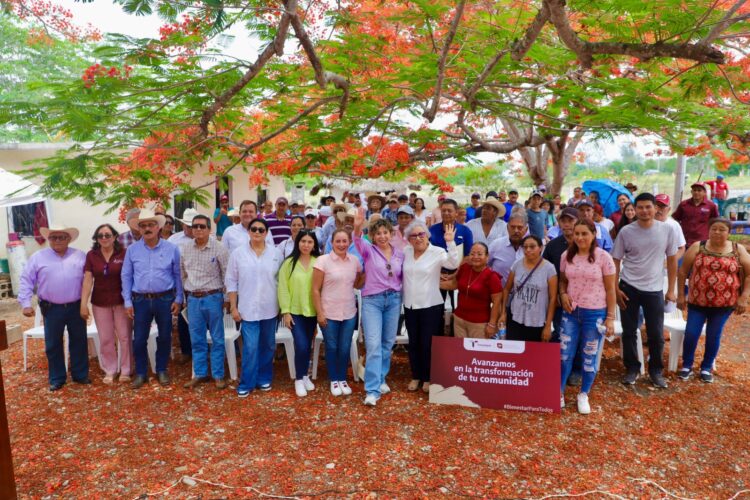 Entrega Secretaría de Bienestar 50 tinacos en Aldama, Tamaulipas 