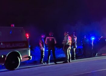Muere hombre arrollado por auto en km. 34 de carretera Victoria-Monterrey