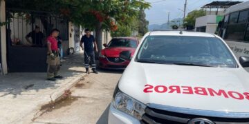 Atrapa personal de Bomberos víbora en Col. Ampliación Pedro Sosa