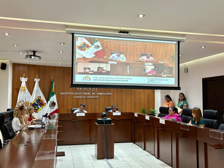 Aprueba IETAM distribución de supervisoras y asistentes electorales para sesión de cómputo